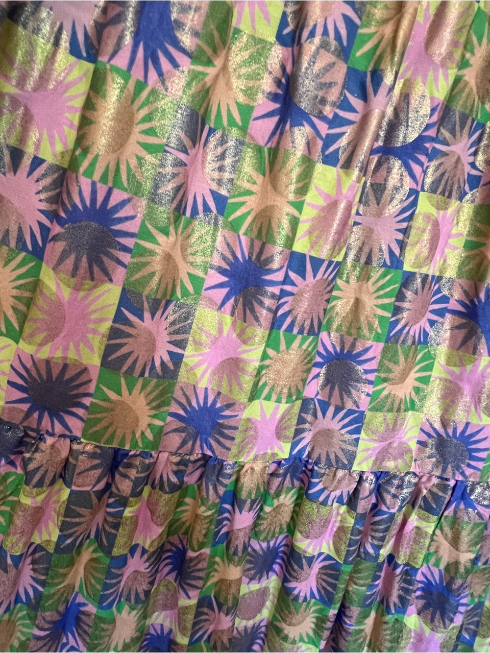 Farm Rio Dress Size L - Picture 4 of 6